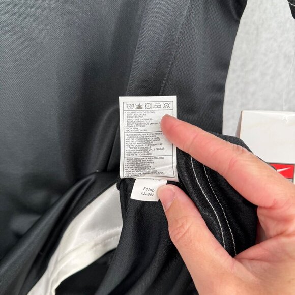 Nike Womens US Team Game Soccer Jersey Size M Black White Short Sleeve Plain NWD - Picture 11 of 15